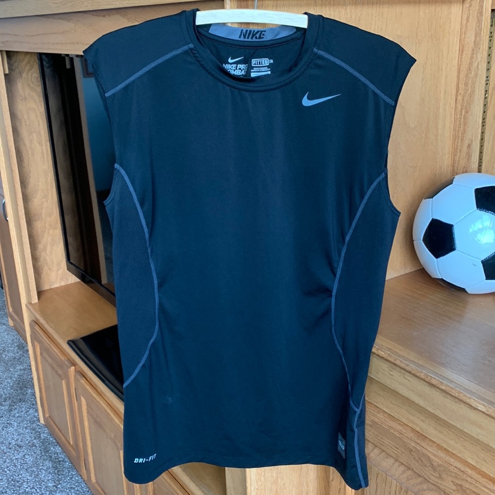 Nike Pro Combat fitted Dri-Fit shirt
